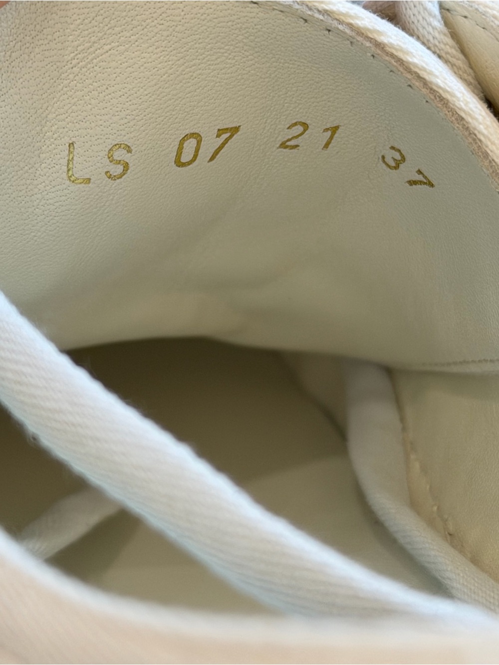 NEW Dior Canvas Gold Oblique sneaker - Picture 4 of 6